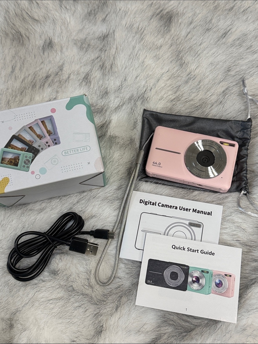 Unknown Brand Pink Compact Digital Camera